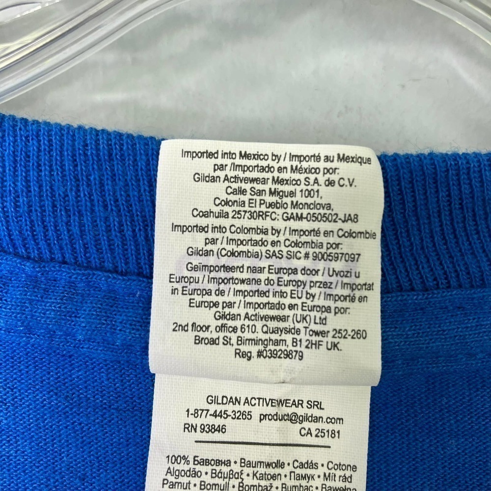 Gildan I Quilt So I Don't Unravel Statement Long Sleeve T-Shirt Women's Size 2XL - Picture 4 of 12